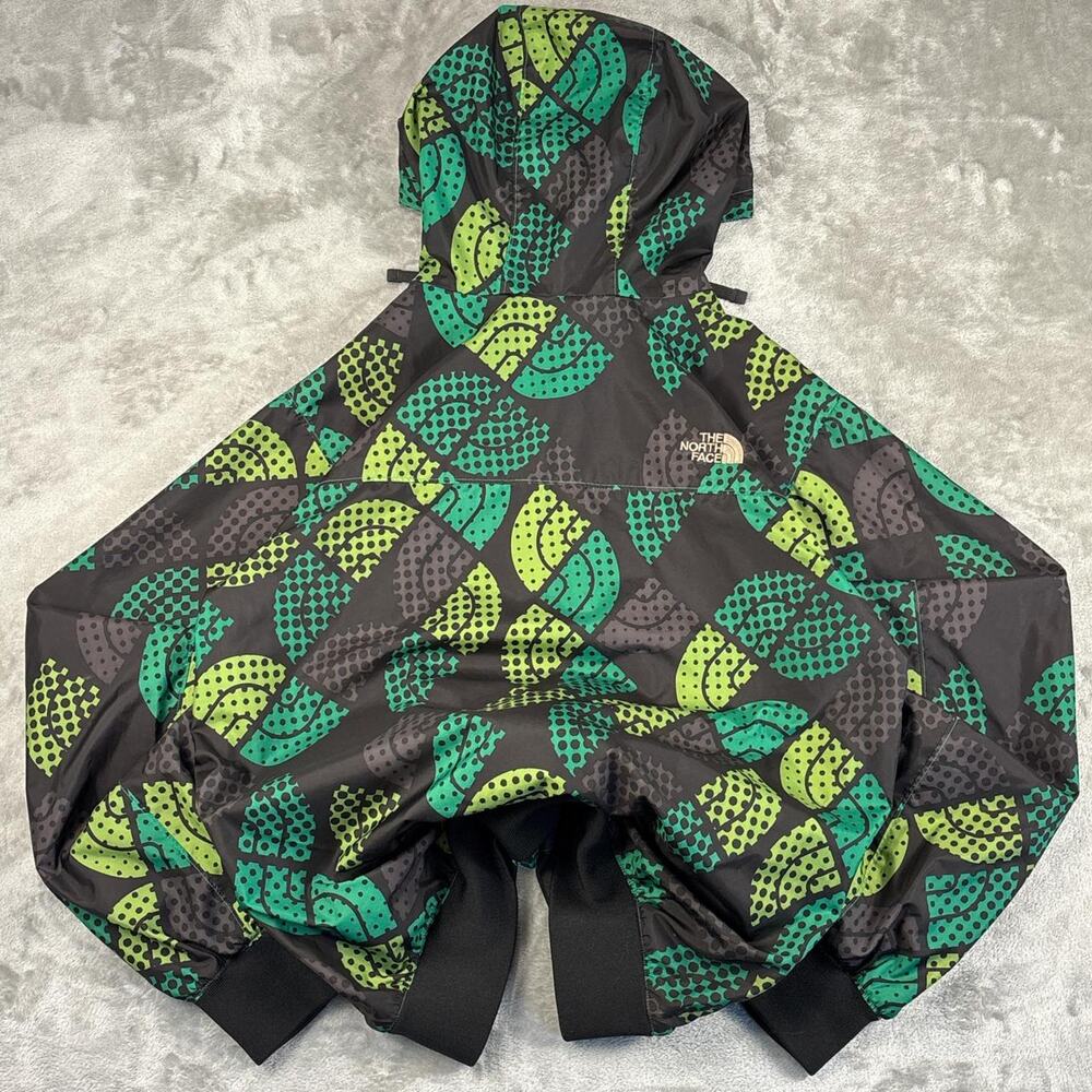 The North Face Patterned Windbreaker Jacket Hoode… - image 2